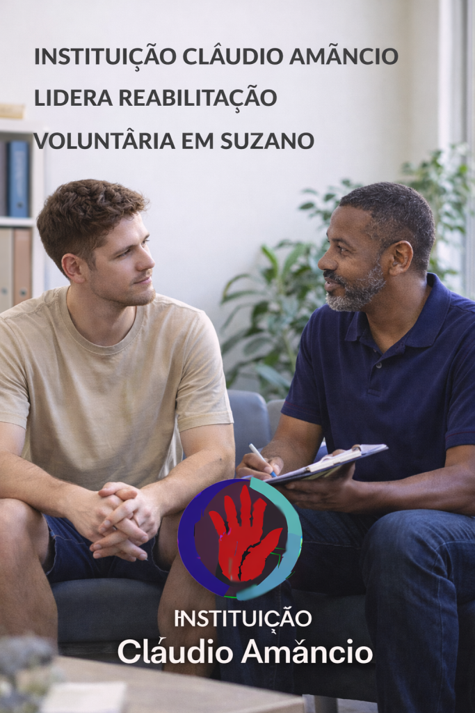 Instituição Cláudio Amâncio Lidera Reabilitação Voluntária Em Suzano 1 Voluntária