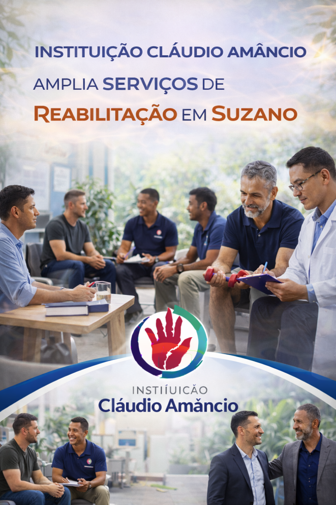 Instituição Cláudio Amâncio Amplia Serviços De Reabilitação Em Suzano 1 Reabilitação Em Suzano